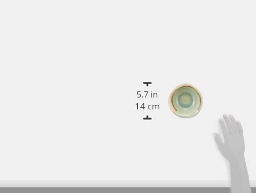 青磁　茶碗茶托 青白磁平茶碗（IH-042） 作家「市川博一」